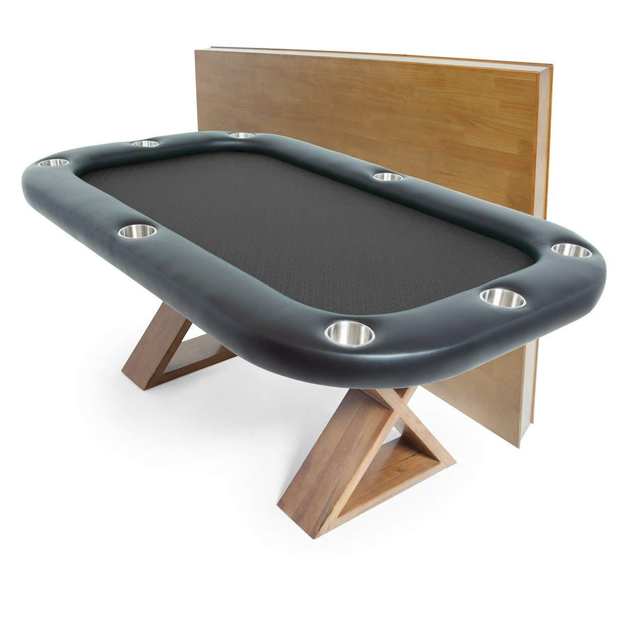 BBO Poker Tables Helmsley Poker Dining Table 8 Person with Dining Top - Just Poker Tables