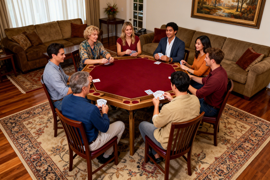 Octagon Poker Table vs Regular Table: What’s the Difference?