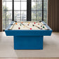 Hudson 8 ft slate pool table with solid wood construction in professional home game room setup