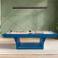 Hudson 8 ft slate pool table with solid wood construction in professional home game room setup
