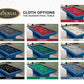 Hudson 8 ft slate pool table with solid wood construction in professional home game room setup