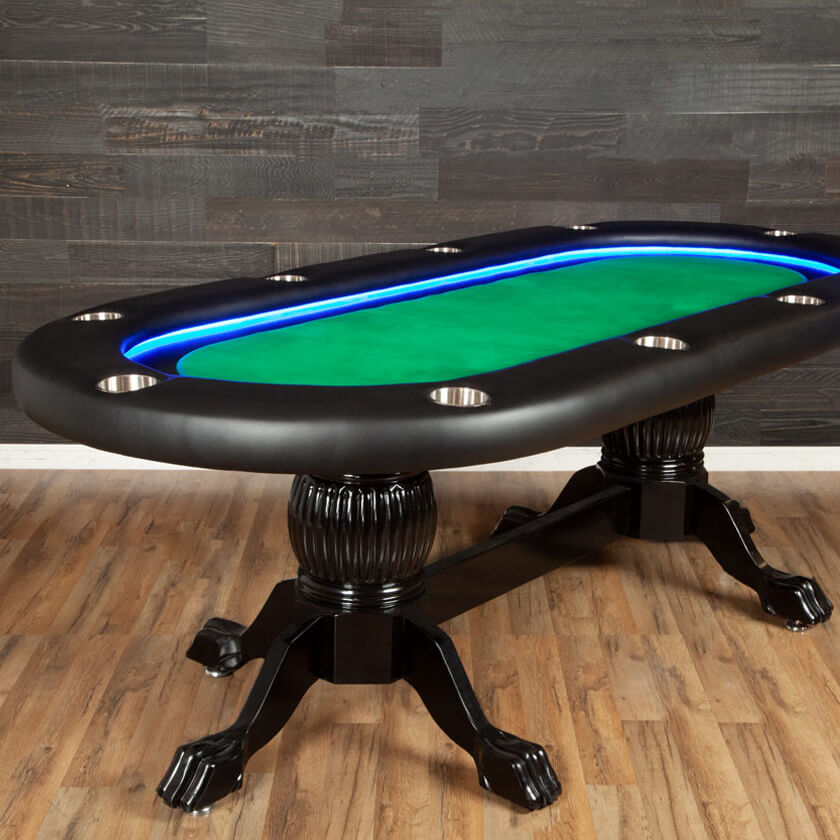 Poker Tables with LED Lights - Just Poker Tables