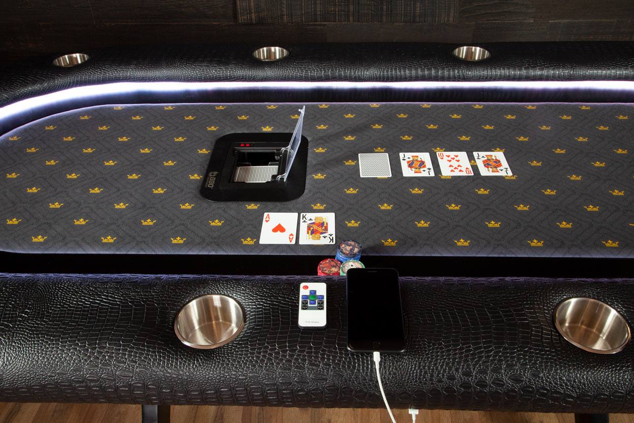BBO Poker Tables In Table Card Shuffler Installation - Just Poker Tables