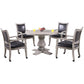 Hathaway Montecito Driftwood Poker Dining Arm Chair Set - Just Poker Tables