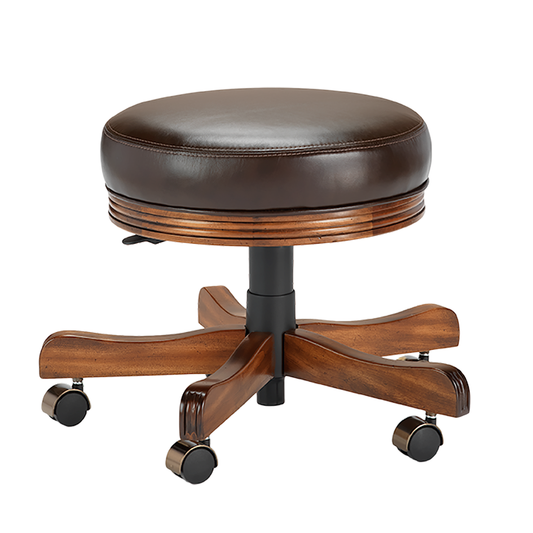 Darafeev Backless Game Chair / Vanity Stool - Just Poker Tables