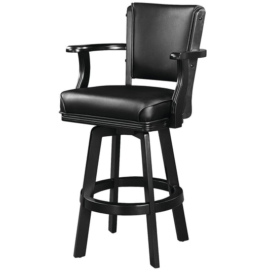 RAM Game Room Swivel Barstool with Arms Set - Just Poker Tables