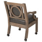 Darafeev Duke Club Chair with Casters - Just Poker Tables