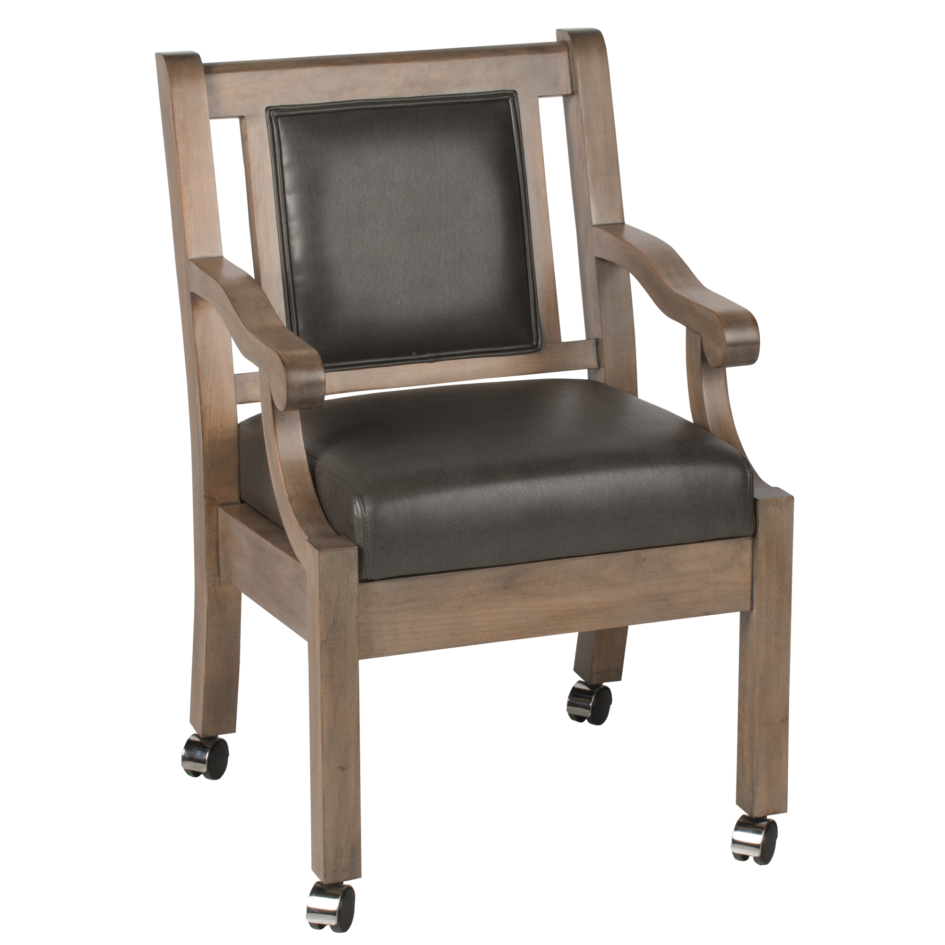 Darafeev Duke Club Chair with Casters - Just Poker Tables