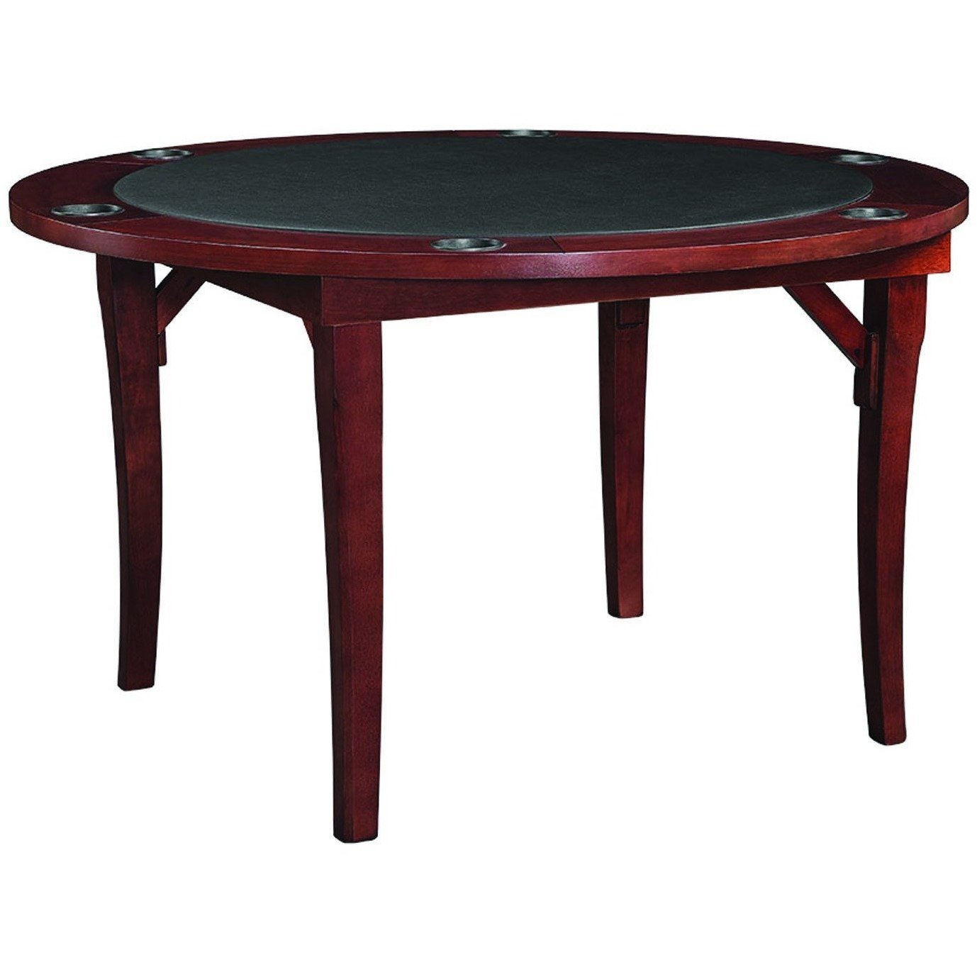 RAM Game Room 48" Round Folding Poker Table 6 Person - Just Poker Tables