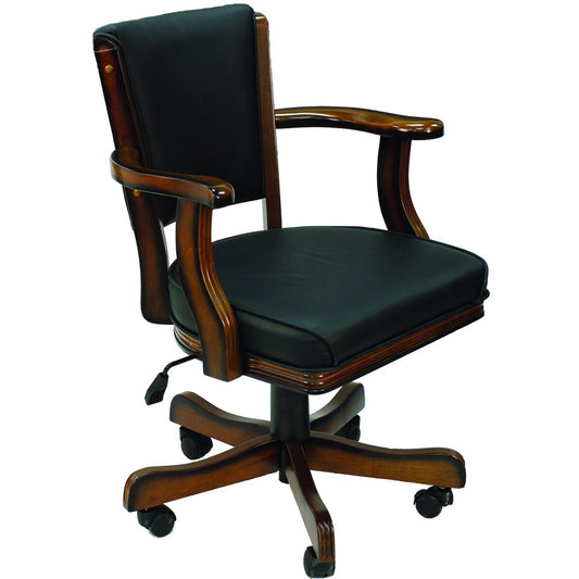 RAM Game Room Swivel Poker Game Arm Chair Set - Just Poker Tables