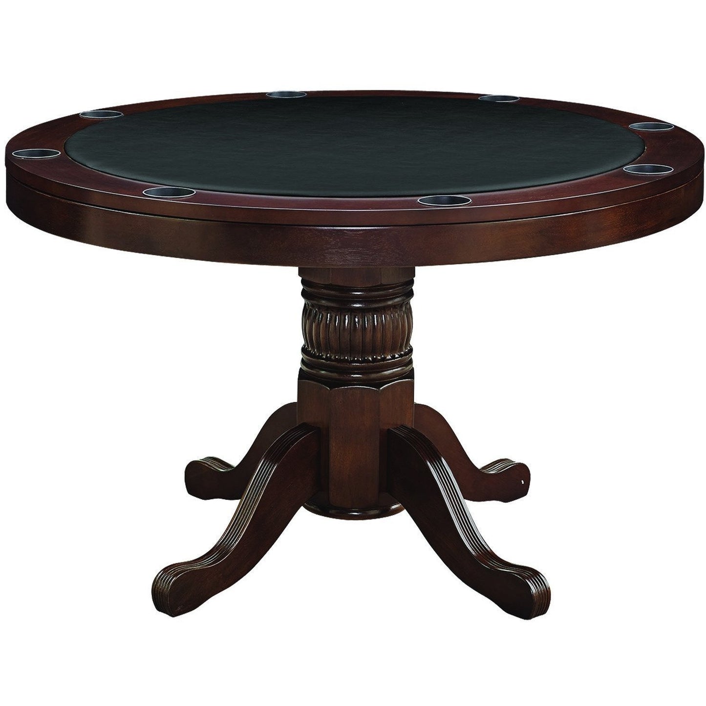 RAM Game Room 48" 2 in 1 Convertible Round Poker Table - Just Poker Tables