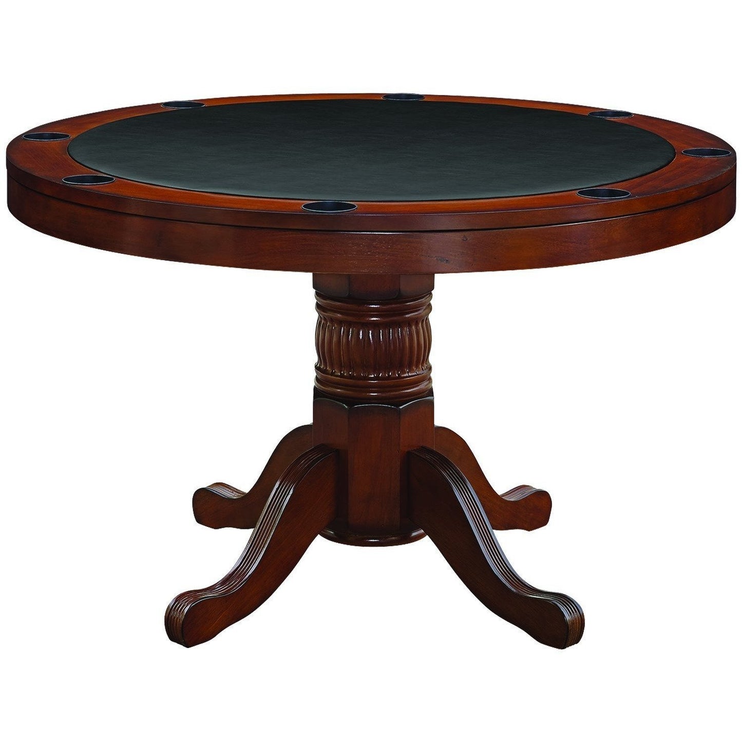 RAM Game Room 48" 2 in 1 Convertible Round Poker Table - Just Poker Tables