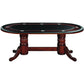 RAM Game Room 84" Texas Holdem Oval Poker Table 8 Person - Just Poker Tables