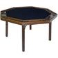 Kestell 52" Oak Contemporary Folding Poker Table 8 Person - Just Poker Tables