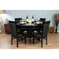 BBO Poker Tables Black Gloss Classic Poker Dining Chair Set - Just Poker Tables