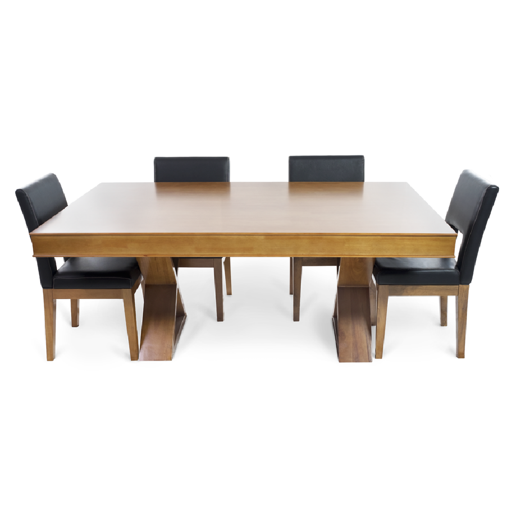 BBO Poker Tables Helmsley Poker Dining Table 8 Person with Dining Top - Just Poker Tables