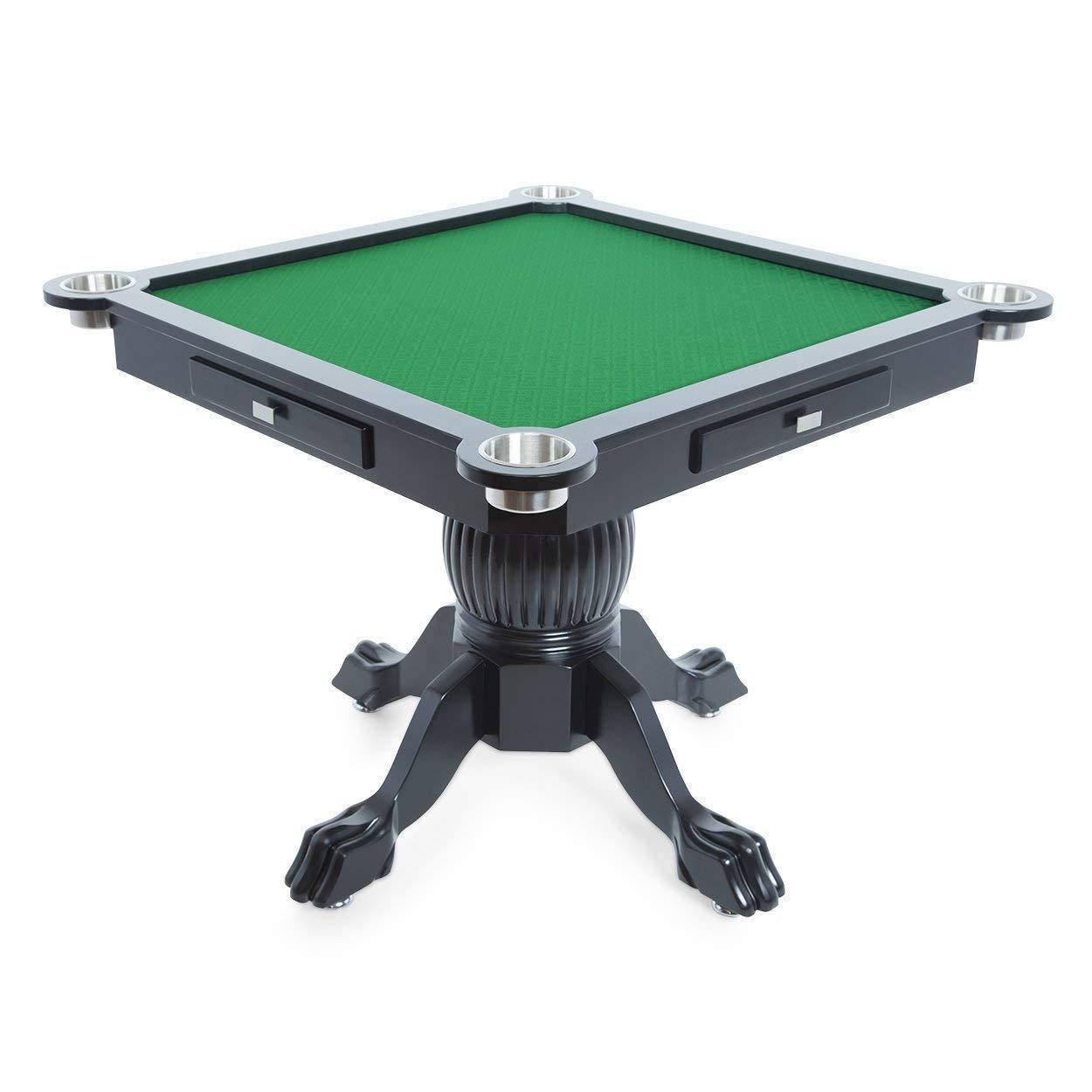 BBO Poker Tables Levity Black Square Poker Game Table 4 Person - Just Poker Tables