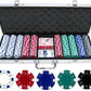 JP Commerce Dice 500 Piece Casino Poker Chips Set Clay 11.5 Gram - Just Poker Tables