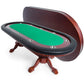 BBO Poker Tables Rockwell Oval Poker Table and Chair Set