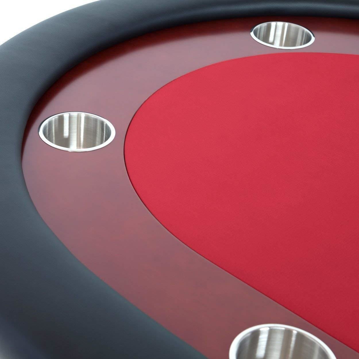 BBO Poker Tables Rockwell Oval Poker Table and Chair Set