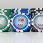 JP Commerce Tournament Series 500 Pc Casino Poker Chips Set 11.5 Gram - Just Poker Tables